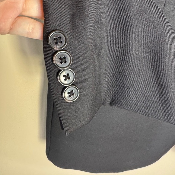 Men! Lauren Ralph Lauren Classic Fit Wool Suit Jacket Black size 42R - Picture 5 of 8